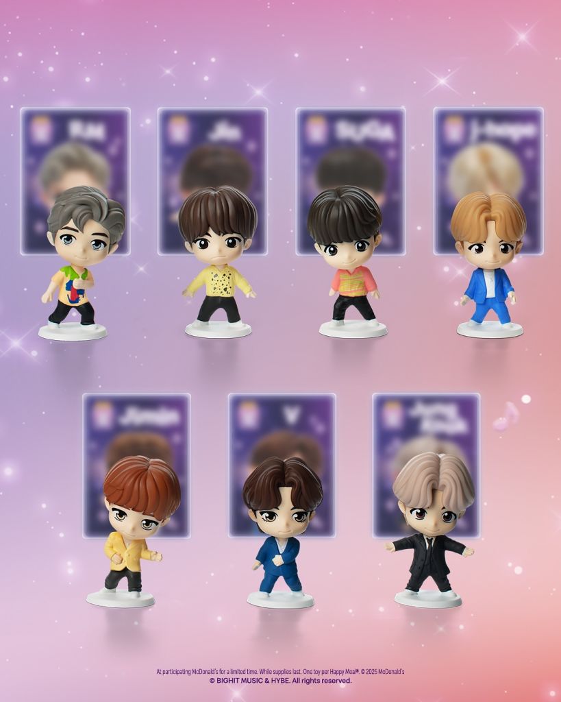 BTS X マクドナルド ハッピーミールコラボ