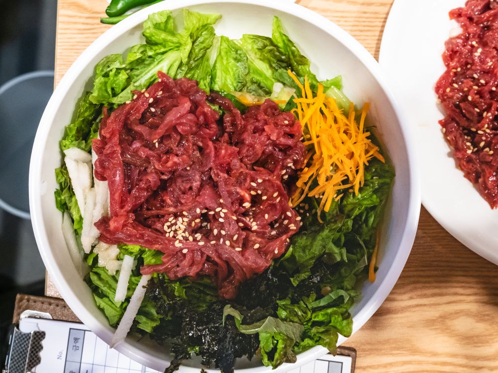 홍천 사랑말 한우 식당