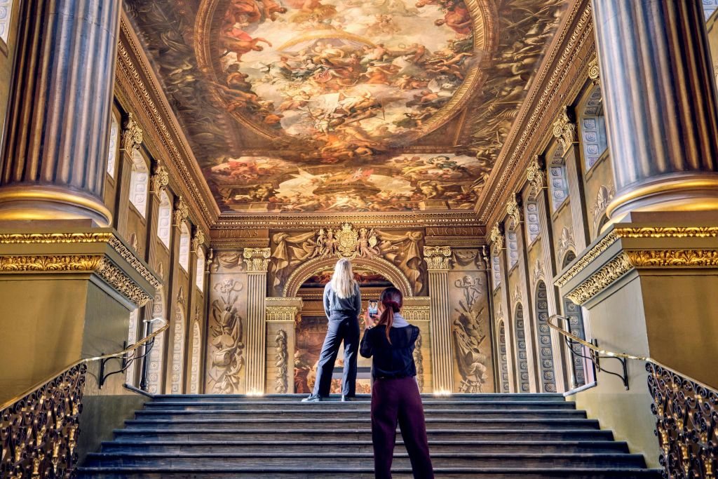 올드 로열 네이벌 칼리지의 페인티드 홀