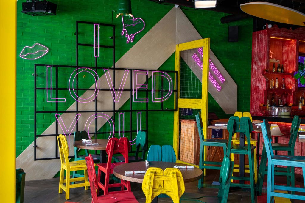 플라야 델 카르멘의 세뇨르 프로그 (Señor Frog) 레스토랑