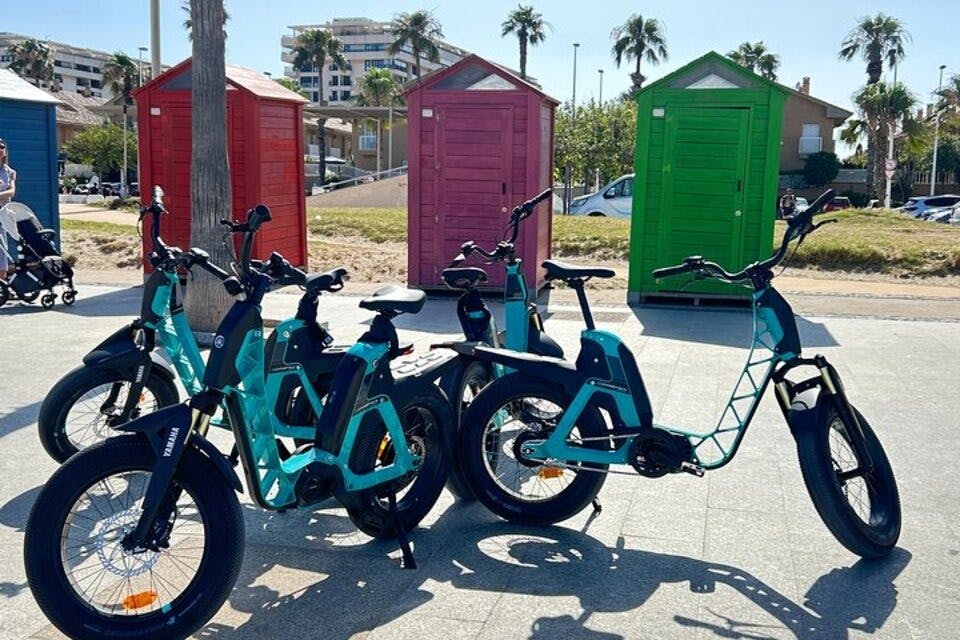 야마하 엔진이 장착된 프리미엄 전기 자전거를 타고 발렌시아를 둘러보세요. 자전거 라이딩을 즐기며 간편하게 페달을 밟으세요.