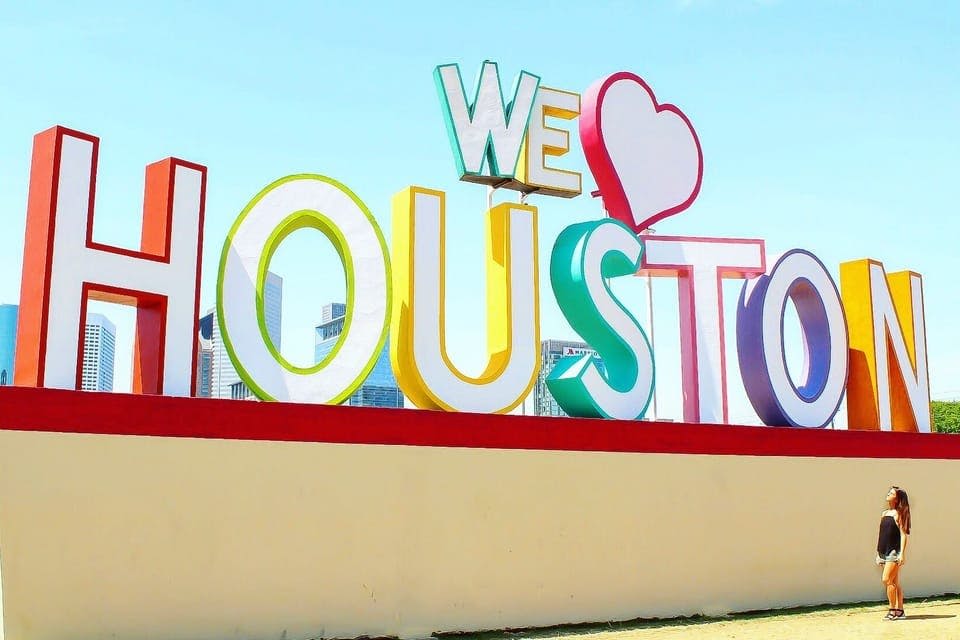 휴스턴: 가이드와 함께하는 오픈탑 더블데커 버스 투어