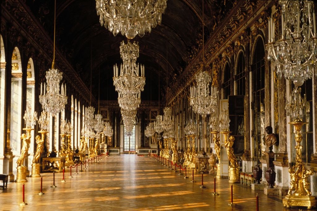Galerie des glaces, jardins