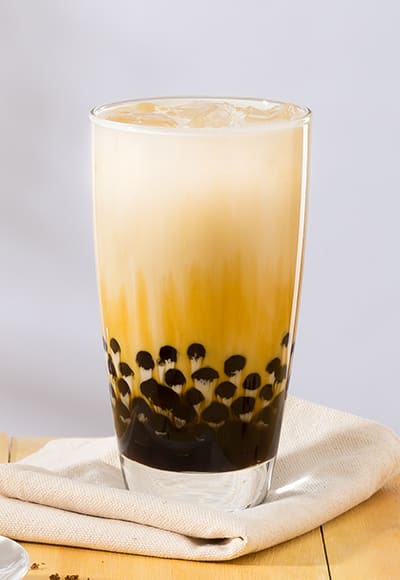 흑당 버블 밀크