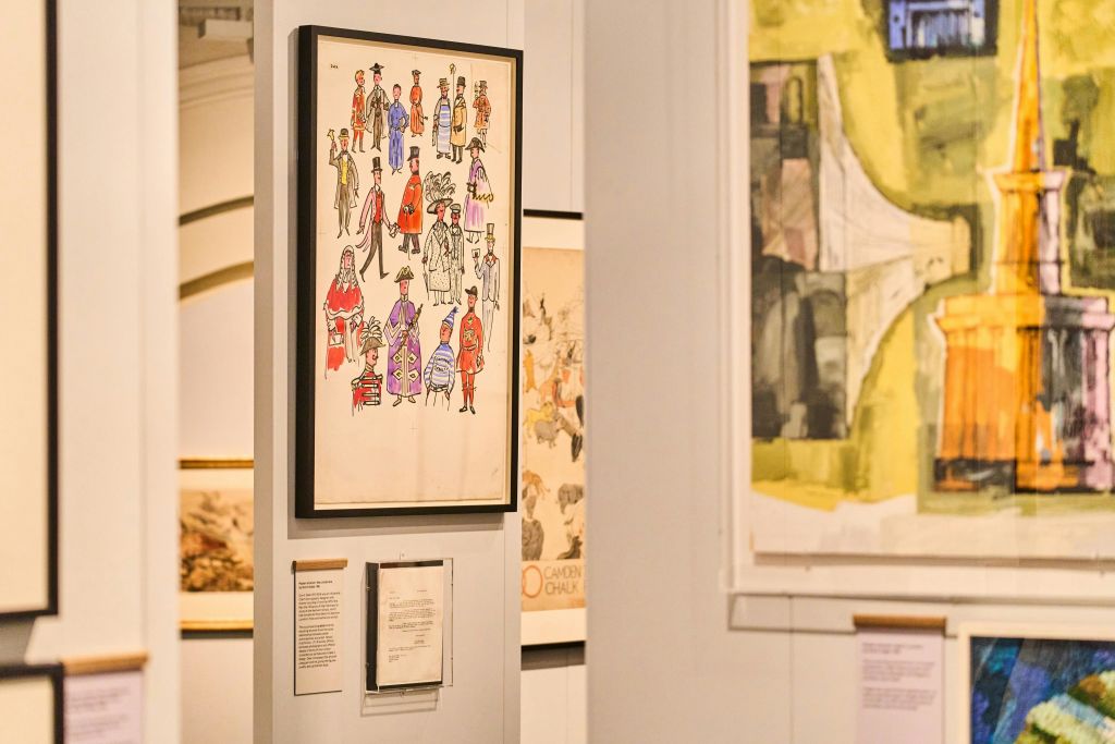 런던 교통 박물관의 글로벌 포스터 갤러리