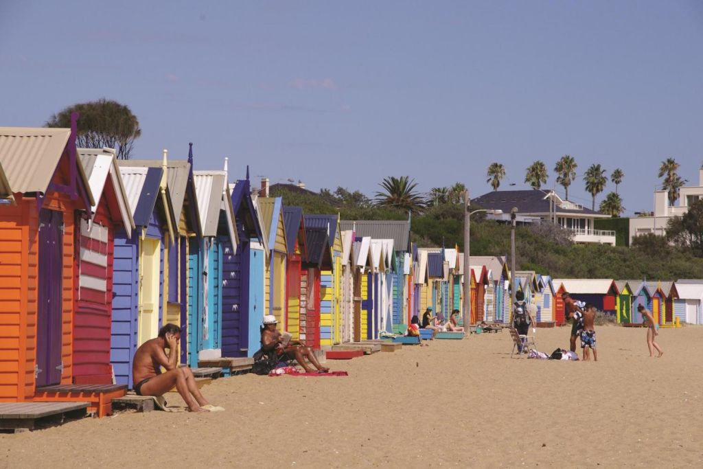 Brighton bathing boxes - a functional remnant of a bygone era (photo stop)