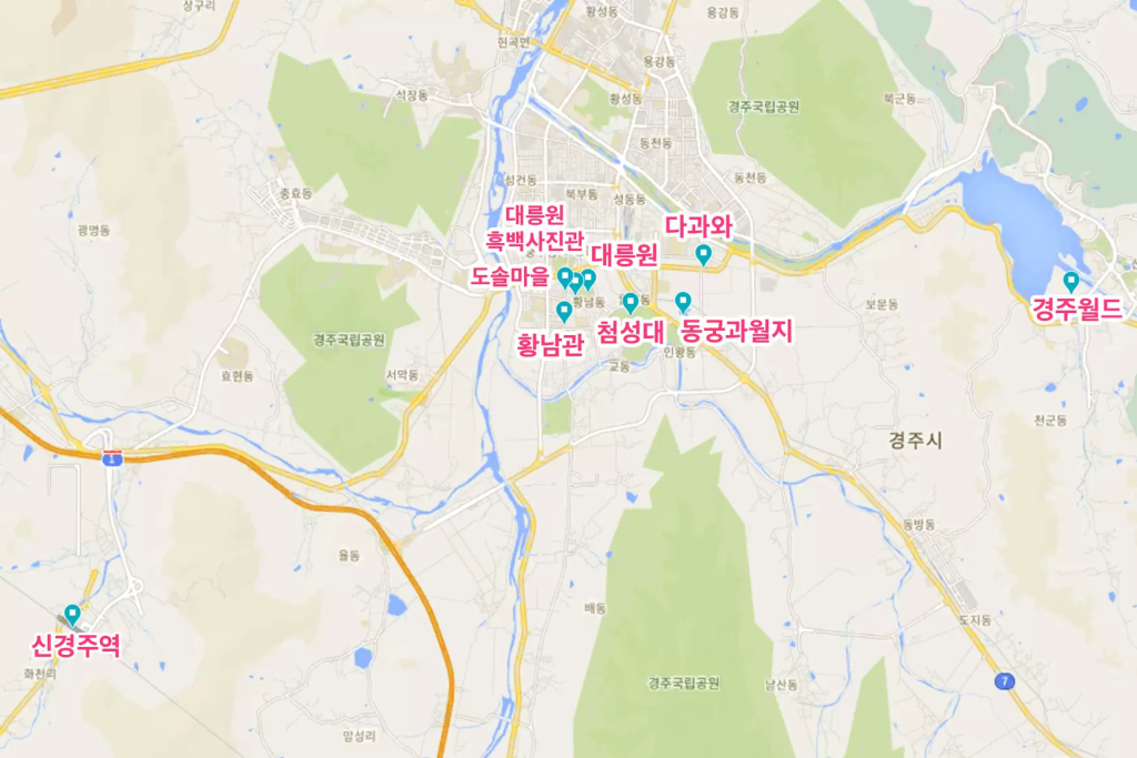 ※ 지도는 그저 참고일 뿐! 지도앱과 연동되지 않아요.