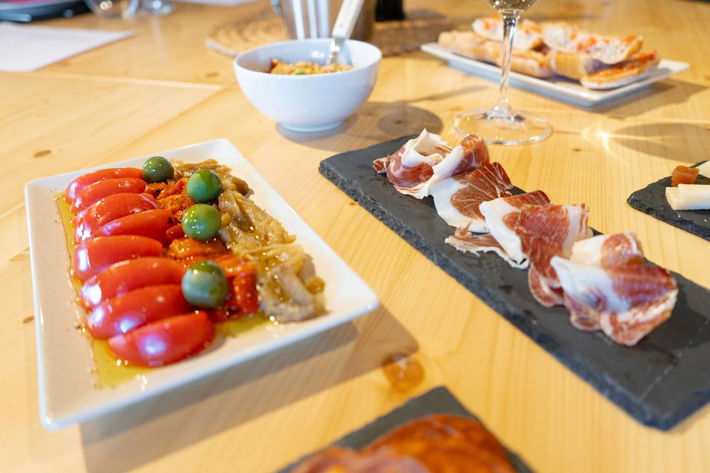 농가에서의 점심