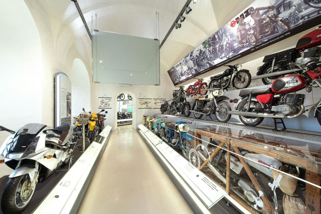 DAS Museum beleuchtet die internationale Erfolgsgeschichte der Zschopauer Marken DKW, Auto Union und MZ.