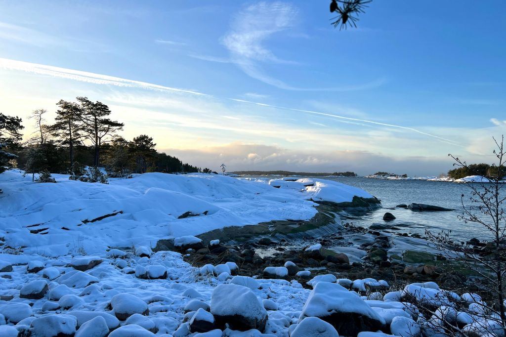 겨울 군도 풍경