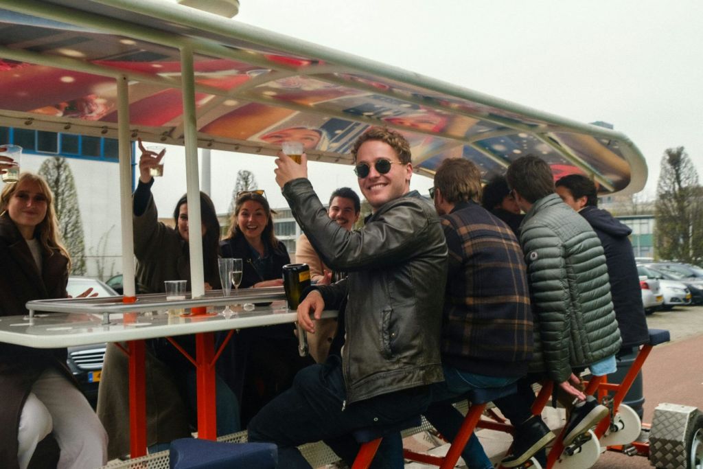 전설적인 암스테르담 맥주 자전거 투어