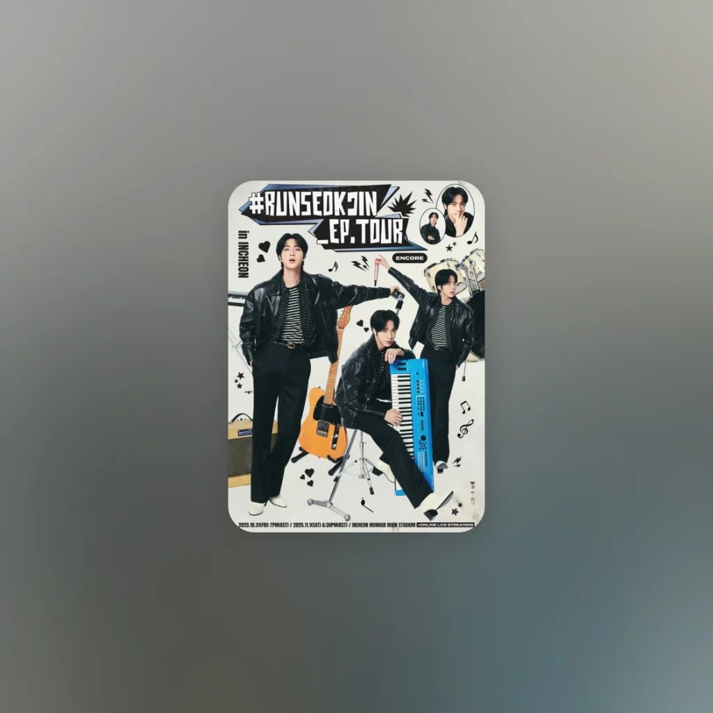 BTS ジン Runseokjin アンコール ARMY ZONE トレカ 走れジン