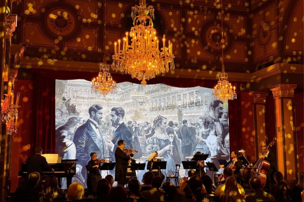 스트라우스의 집에서 즐기는 라이브 콘서트