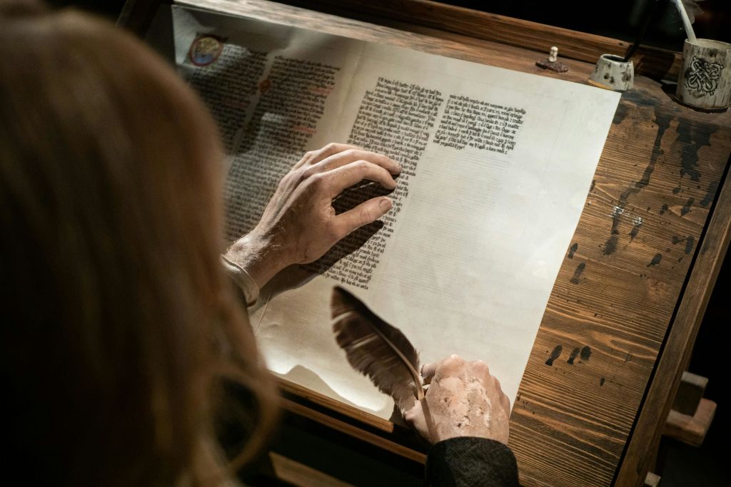 직장에서의 작가