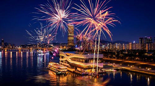 [Seoul] Romantic Han River SEOUL CRUISE Tour : Daytime, Sunset and Milky Way Aurora & Fireworks Cruises Under the Night Sky