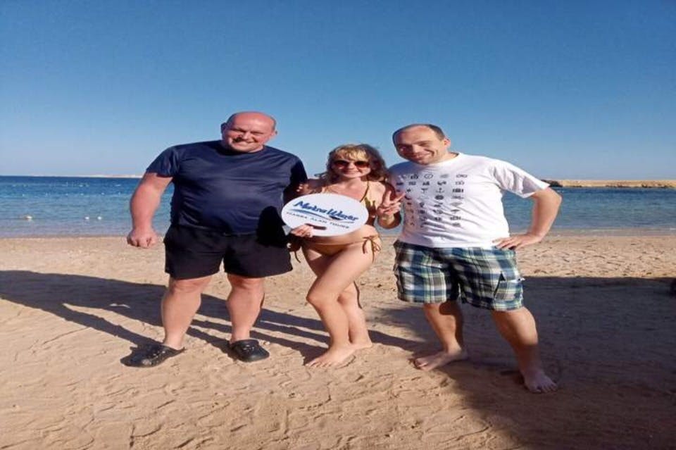 아부다바브 해변 여행