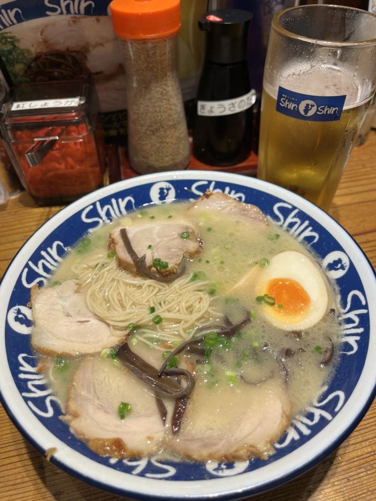 하카타 라멘 신신 후쿠오카 파르코 더 텐진 점