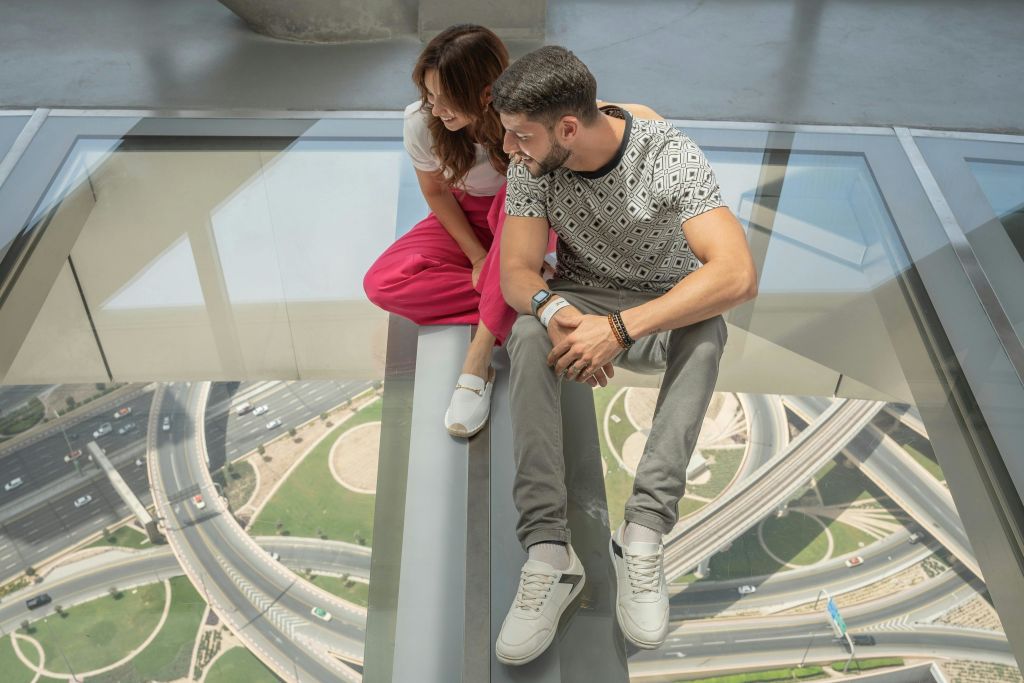 스카이뷰 전망대 - 유리 산책