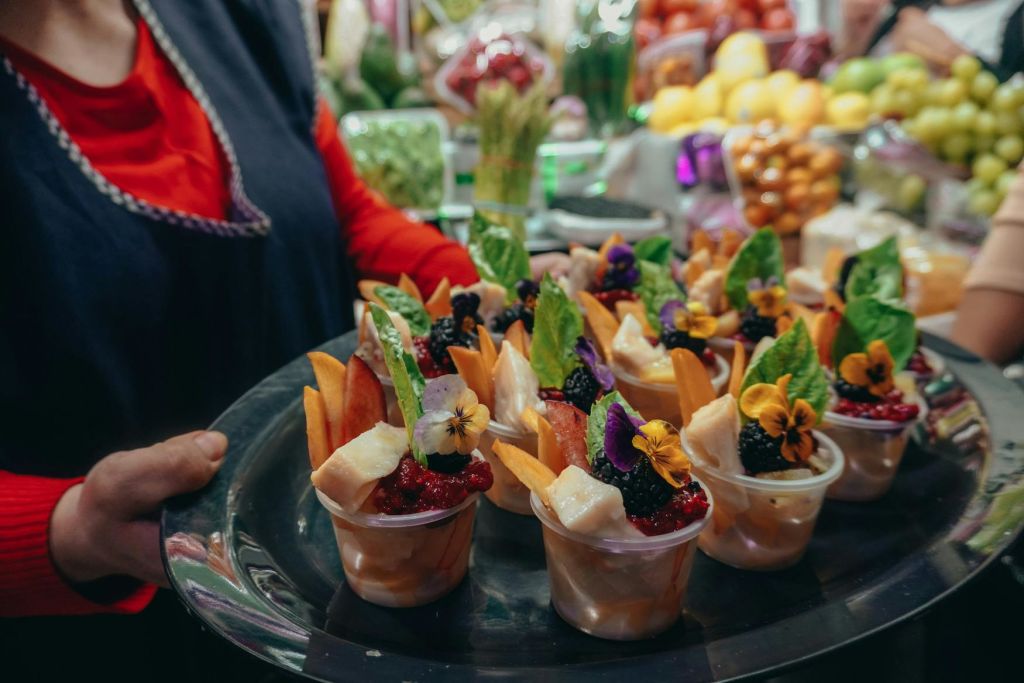 산후안 시장에서 즐기는 특별한 시식