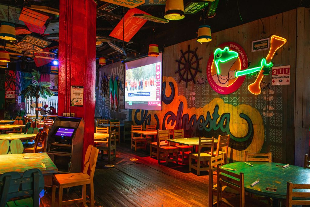 코수멜의 세뇨르 프로그 레스토랑