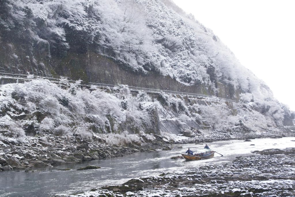 호즈가와강 보트 투어