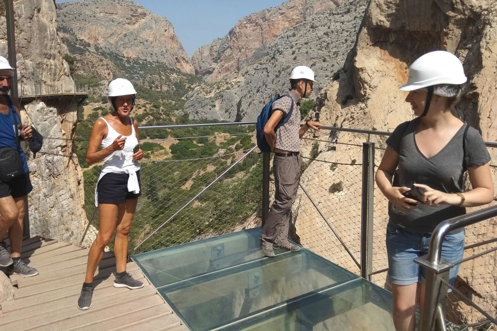 카미니토델레이 유리 전망대