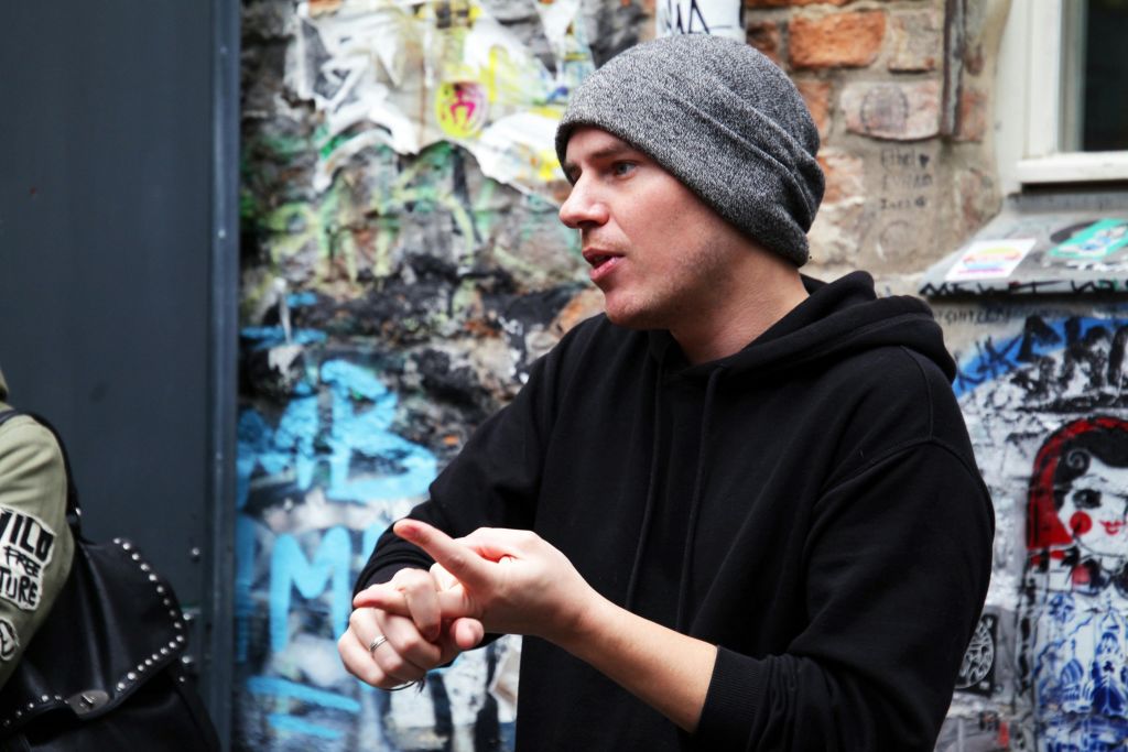 베를린 거리 벽화