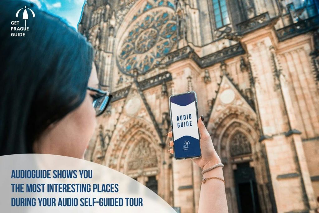 La primera parada de la guía de audio es frente a la Catedral de San Vito.