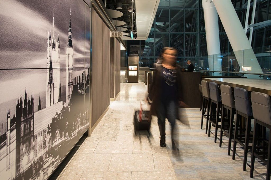 플라자 프리미엄 라운지 - 런던 히드로 공항 T5