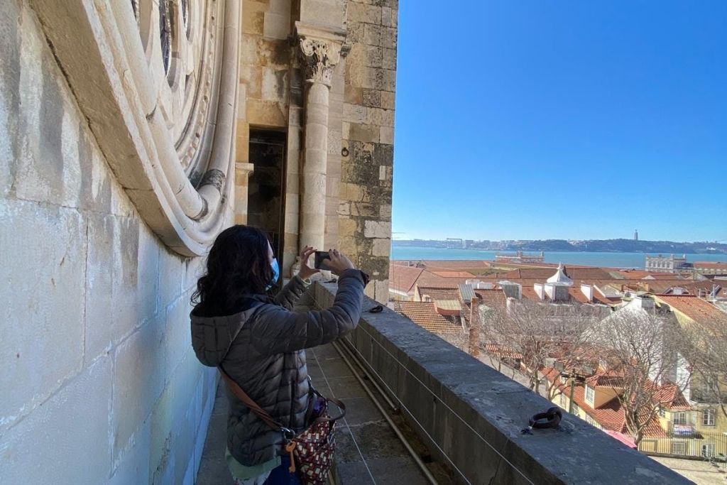 리스본 대성당 발코니