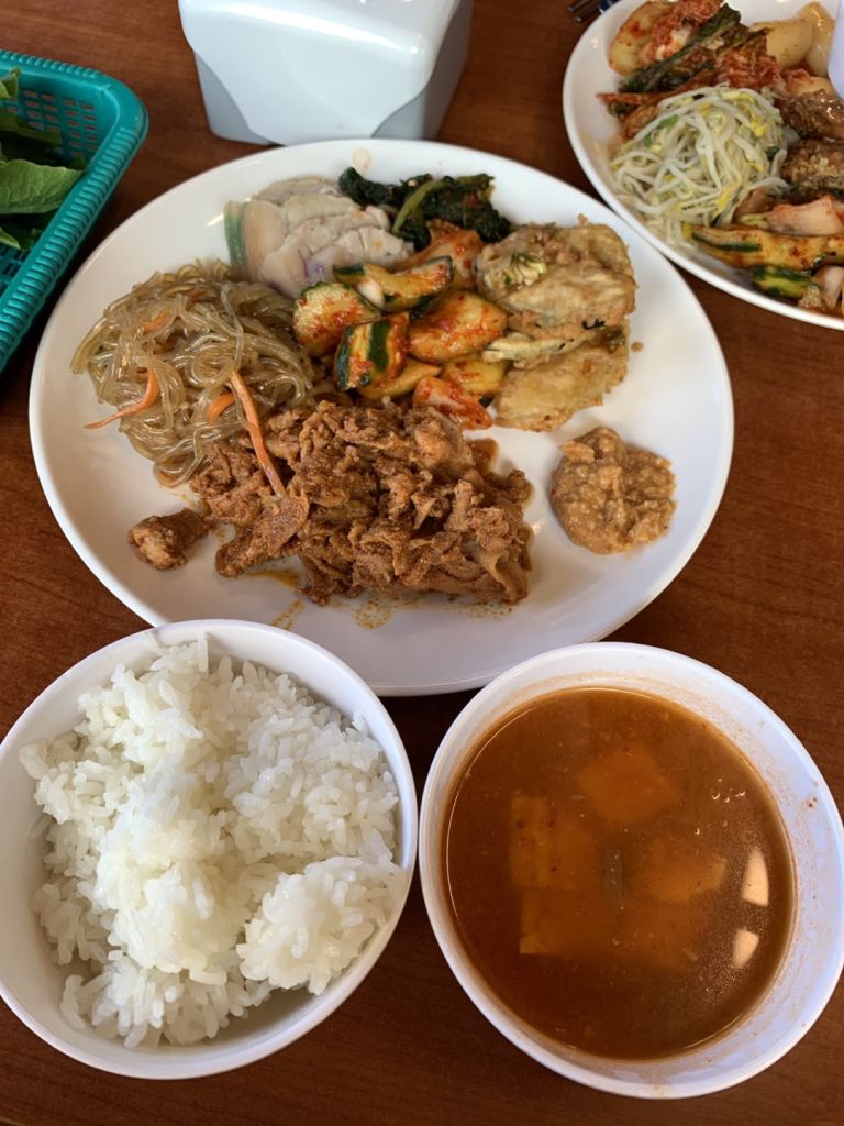 제주 기사 정식 뷔페
