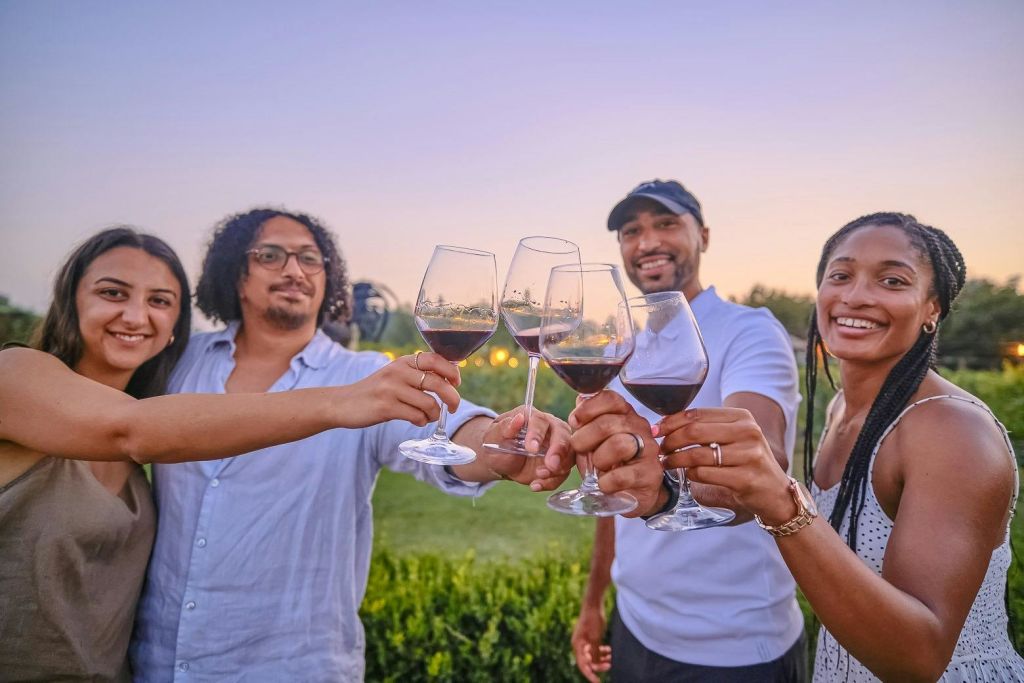 키안티에서 즐기는 토스트