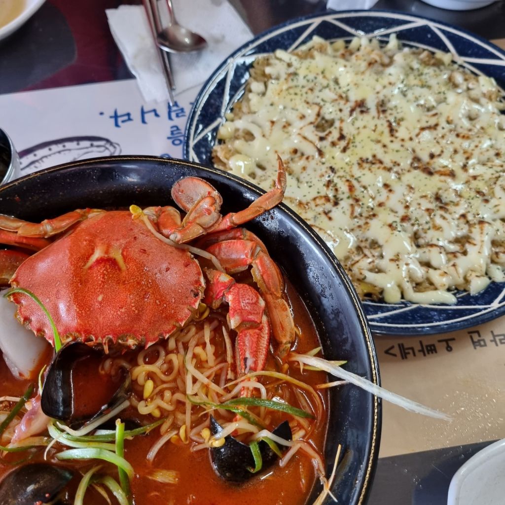 해물 라면 오빠네 산방산 점