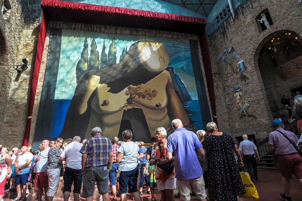 달리 박물관 내부