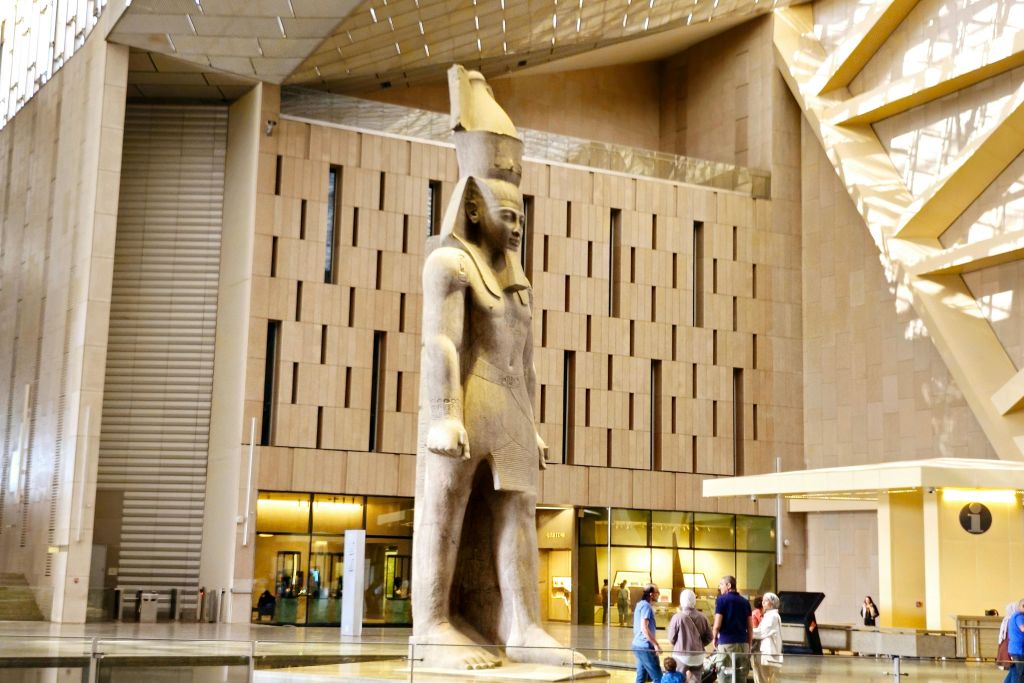 Ramses II statue from The Grand Egyptian Museum