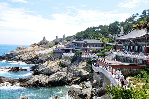 釜山近郊「海東龍宮寺」と海雲台半日ツアー