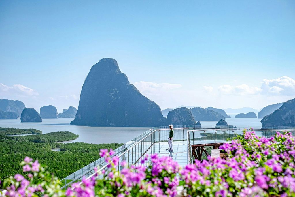 스카이워크 너머 낭시 전망대에서 즐기는 사멧 낭시 입장권