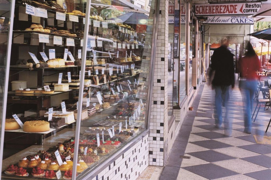 Visit Acland Street in St Kilda - a vibrant cosmopolitan mix of funky bars, eateries and shops