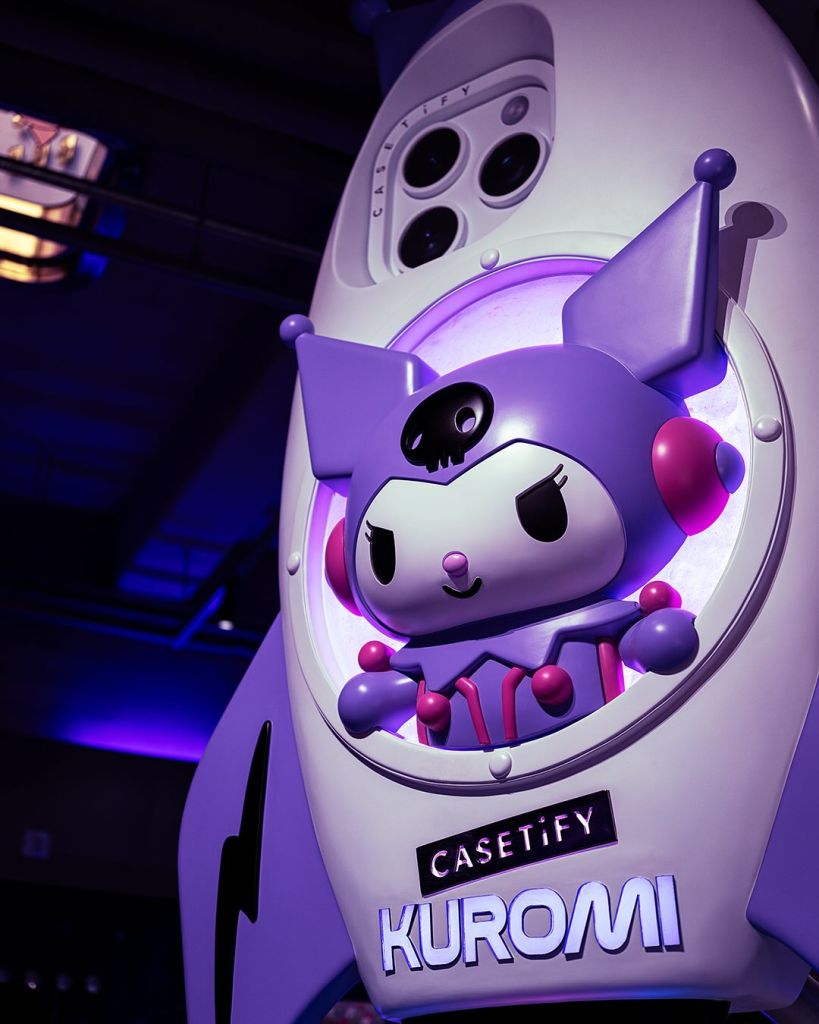 iPhoneアクセサリー CASETIFY KUROMI ROCKET iPhone16pro max Sanrio