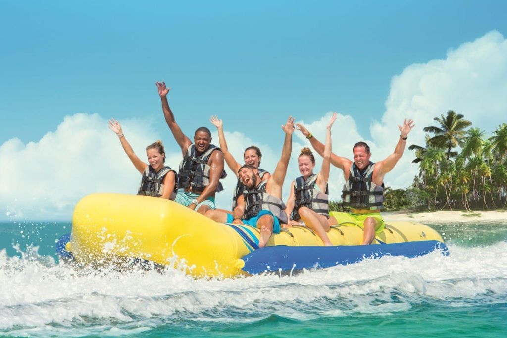 바나나 보트 투어