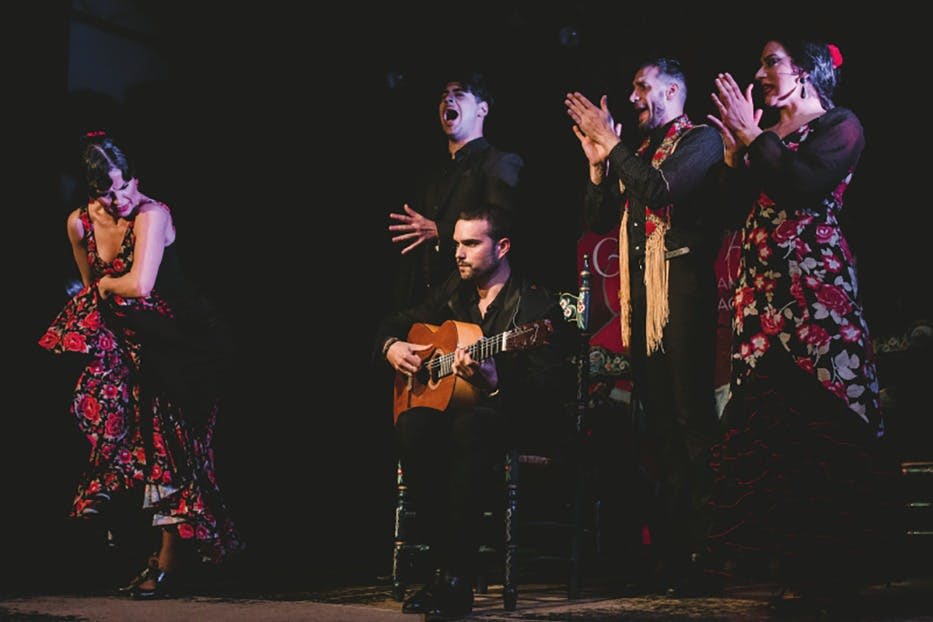 플라멩코 타블로 예술가 카사 아나.