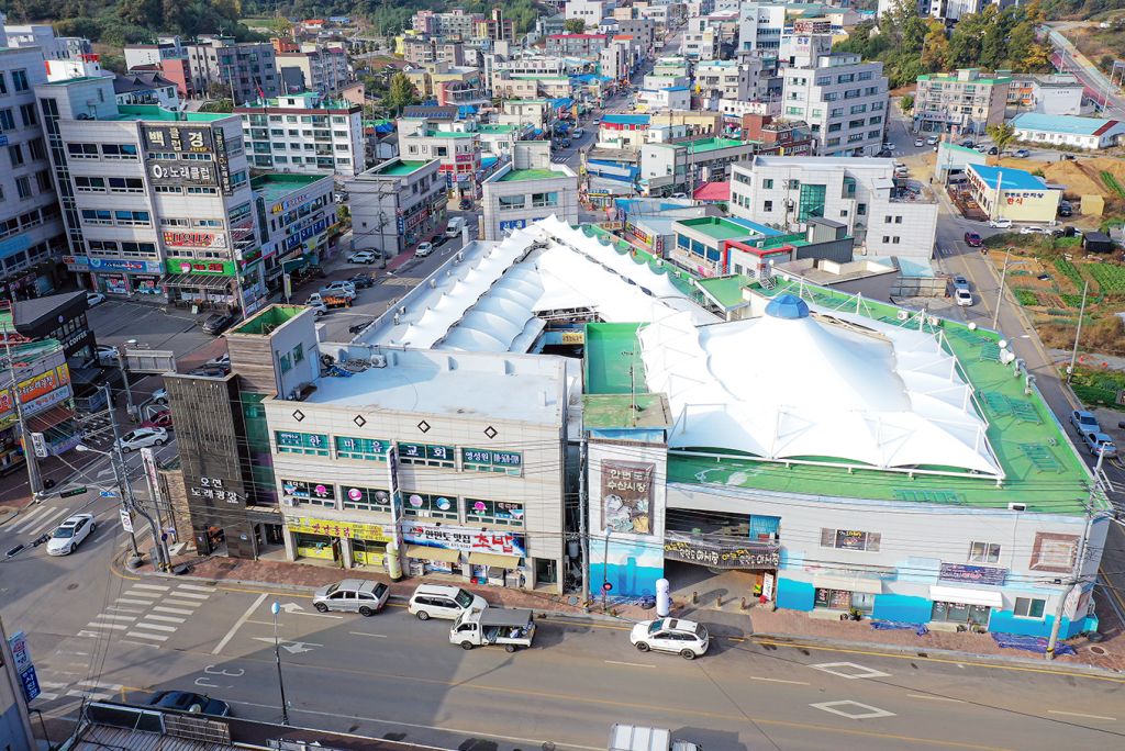 안면도 수산 시장