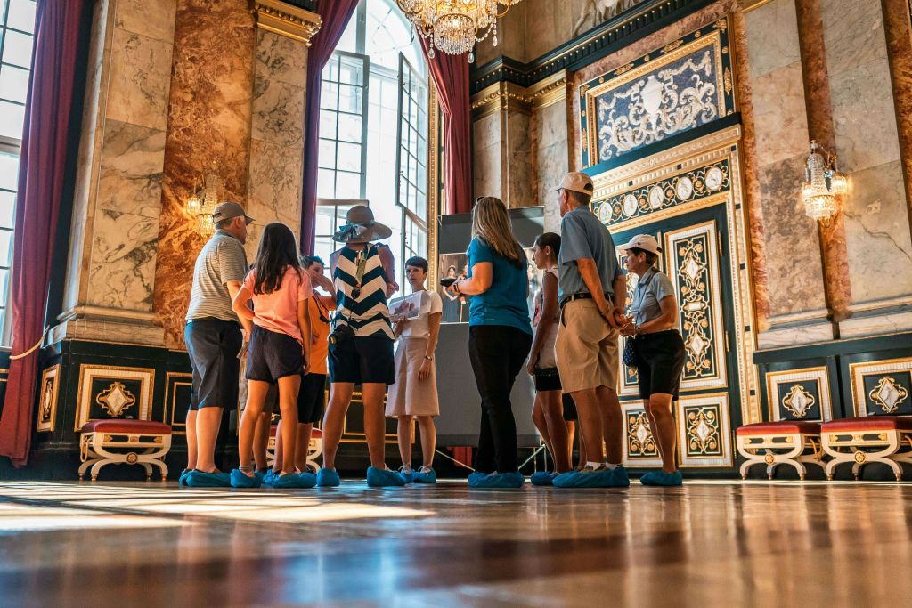 크리스티안보리 궁전 내부.