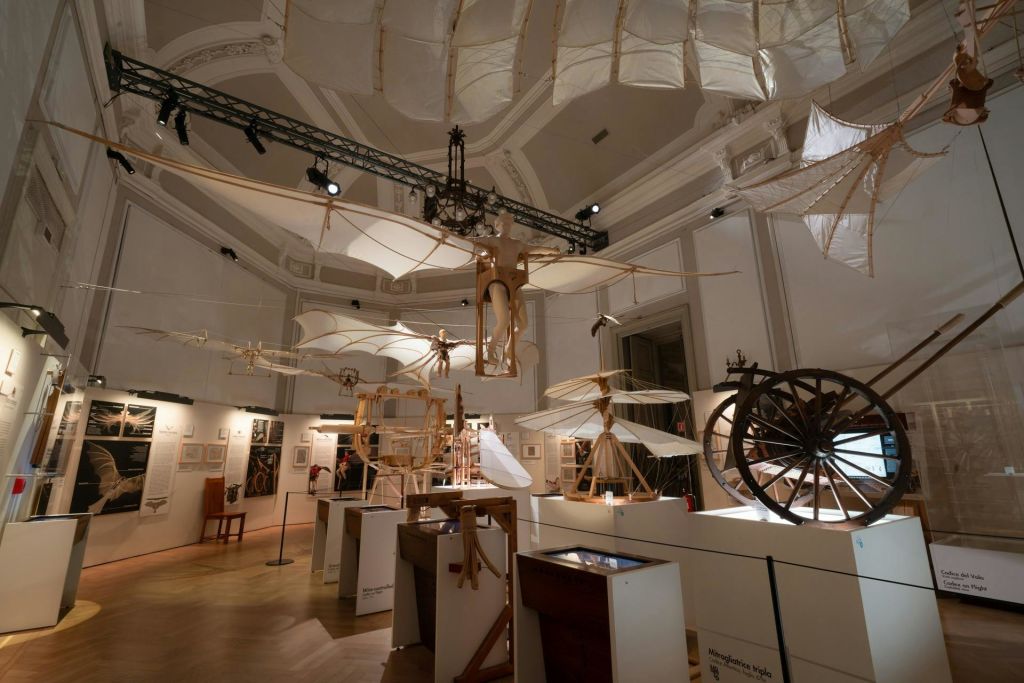 레오나르도3 박물관 메인 홀