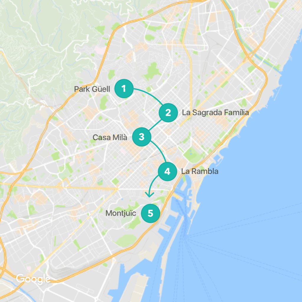 바르셀로나 자전거 코스