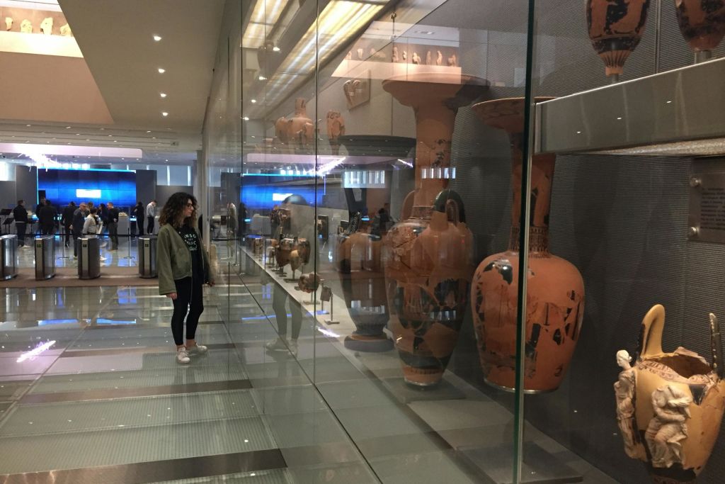 아테네 아크로폴리스와 아크로폴리스 박물관 역사 유적지 가이드 투어