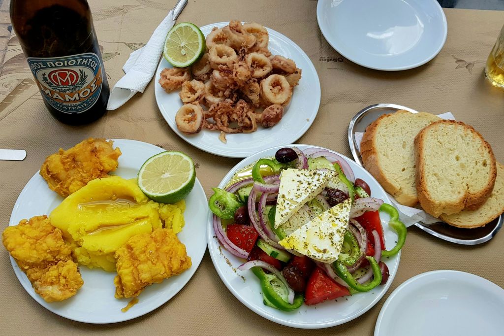 그리스식 점심 식사