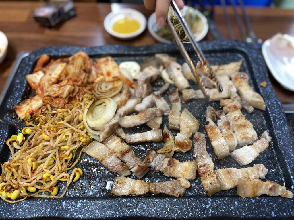 한림 정육 마트 식당