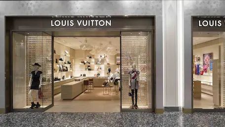 Louis Vuitton Holidays window display at Sacks Fifth Avenue luxury  department store in Manhattan – Stock Editorial Photo © zhukovsky #135626656