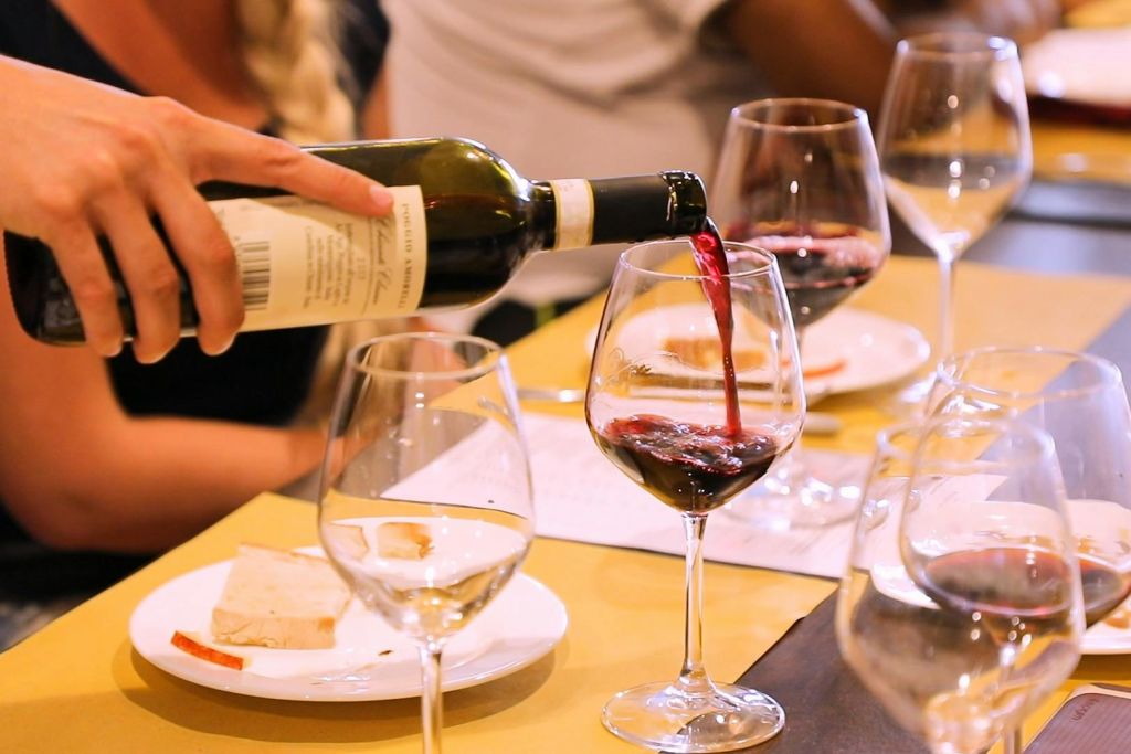 키안티 와인 테이스팅